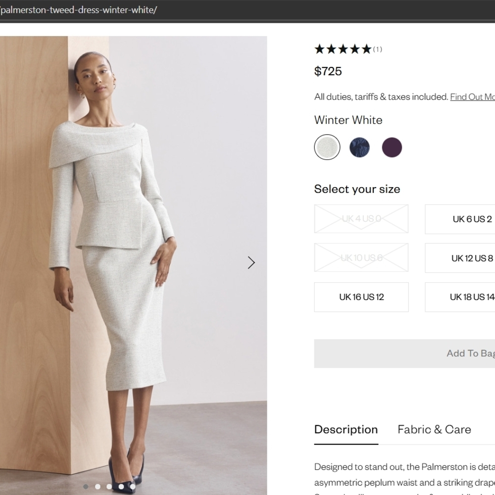 Elegant Cream Women's Dress - Picture 10 of 12